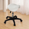 Stool On Wheels Adjustable Salon Beauty Chair Swivel Bar Stools Black White