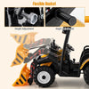 12V Kids Ride on Tractor Toddlers Excavator Ride on Toy 2-in-1 Ground Loader