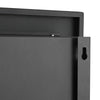 Bio Ethanol Fireplace Fire Burner Wall Mounted / Insert Heater 140x40 with Glass