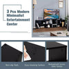 TV Stand Entertainment Unit 3-Pieces Customizable Arrangeable