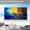 Projector with 360° Stand 18000 Lumens 4K 1080P FHD 5G WiFi BT Home Theater HDMI