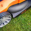 LawnMaster 48V 46cm Cordless Lawnmower with Spare Set of MX 24V 4.0Ah Batteries