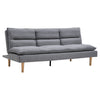 3 Seater Sofa Click-Clack Adjustable Recliner Sofa Bed Single Sleeper Sofabed