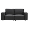 Dusk Brooklyn Ink Velvet 2 Seater Sofa RRP £899