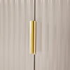 Dusk Evie Matte Taupe & Gold Effect Large Sideboard RRP £233