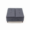 Extra Lift Up Square Storage Ottoman,Upholstered Coffee Table Storage Ottoman