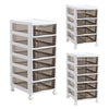 Drawer Storage Unit Box Tower Plastic Home Desktop Cosmetic Stationery Organizer