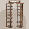 7-Tier Vertical Shoe Rack Shoe Storage Organizer Entryway Industrial Shoe Tower