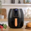 Air Fryer Cooker 5.5L Oven 1300W Digital Display Timer Low Fat Healthy Cooking