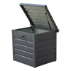 Galvanised Steel Outdoor Garden Storage Chest Box Utility Tool Cabient Lockable