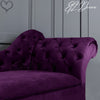Chaise Lounge Chesterfield Sofa Purple Accent Chair Lucian Tufted Longue