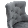 Upholstered Leisure Sofa Chair Velvet Armless Accent Chair Ergonomic Backrest UK