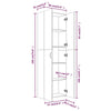 NITCA Office Cabinet,Tall Office Lockable, Office Storage,Filing Cabinet L9H1