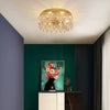 LED Crystal Chandelier Ceiling Light Pendant Light Living Room Bedroom 48W UK