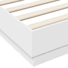 Camerina Bed Frame with White 120x200 ,Bed Frame,Bed Frame,Bedroom R2E4