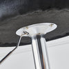 Set of 2/4/6 Velvet Bar Stools for Breakfast Kitchen Comtemporary Barstool Chair