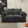 Luxury 2, 3 Seater Linen Fabric Couch Sofa Corner Chaise Living Room Furniture