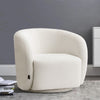 Teddy Fleece Tub Chair Swivel Tufted Armchair Sofa Lounge Living Bedroom Balcony