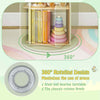 360° Display Corner Book Shelf Kids Rotating Bookshelf-Green
