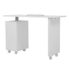 Mobile Manicure Table with Wrist Rest & 4 Drawer Station Beauty Nail Workstation