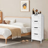 Bathroom Drawers | White 4 Drawer Storage Cabinet Cupboard Unit Free Standing