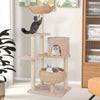 Modern Kitten Activity Center Indoor 146 cm Cat Tree w/Hammock