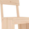 7 Piece Garden Bar Set Solid Wood Pine vidaXL