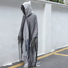 Men's Halloween Scream Horror Ghost Face Mask Hooded Costume Cosplay Fancy Dress