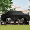 3Mx6M Outdoor Canopy Tent Portable Gazebo Pop up Canopy w/Zippered Entrances