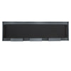Bioethanol Wall mounted Fireplace Steel Recessed/Inset Burner Fire Heater 140 cm