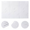 10X White Marble Tile Sticker Self-adhesive Panels Kitchen Bathroom Wall Decal