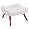 Huge Egg Chair Banana Sofa Armchair with Stool for Bedroom Living Room Fireside