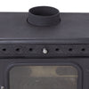 Fireplace Cast Iron Heater Home Logs Burning Flame Effect Living Room Stove 10KW