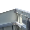 Metal Galvanized Steel Storage Shed Bin Storage Lockable Garden Storage House