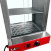 Hot Dog Steamer & Cart Events Hotdog Bun Warmer Machine Commercial Glass Display