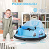 6V Electric Kids Ride On Bumper Car 360 Degree Spin Bumping Toy Car-Navy