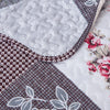 Boho Bedspread Quilte Set Throw Rugs Patchwork Bedding Double Size Pillowcases