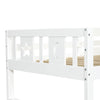 Triple Bunk Bed Three Sleeper Solid Pine Wood Bed Frame Children Single Double