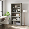 5 Tier Wooden Bookcase Shelving Display Storage Shelf Unit Wood Furniture