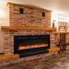 Electric 60 inch Insert/ Wall Mounted LED Fireplace Media Fire Heater LivingRoom
