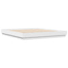 Bulliing Bed Frame with White ,Double Bed Frame,Platform Bed T4F0