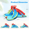 Inflatable Water Slide Kids Crab Castle Bounce House Water Slide Park Backyard