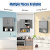Double Door Bathroom Cabinet Wall Mounted Storage Cabinet Medicine Cabinet
