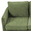 Corner Sofa Reversible Chaise Lounge 3-Seater Fabric L-Shaped Couch Seat Green