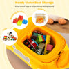 Ride on Toy Baby Dinosaur Sliding Car with Horn Music Lights Yellow