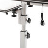 Rolling Laptop Stand Tilting Bed Breakfast Tray Table Macbook PC w/ Cooling Fan