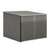 Lockable Steel Outdoor Garden Shed Bike Tool Bicycle Storage Unit W/ 4 BikeLanes