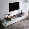 Floating TV Unit Cabinet Wall Mounted TV Stand Wall Shelving Entertainment Unit