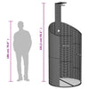 Garden Shower, Shower with Slatted Base, Steel Frame, Patio Shower for S2S0