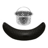 Backwash Salon Hair Chair Sink Shampoo Barber Hairdressing Back Washing Black